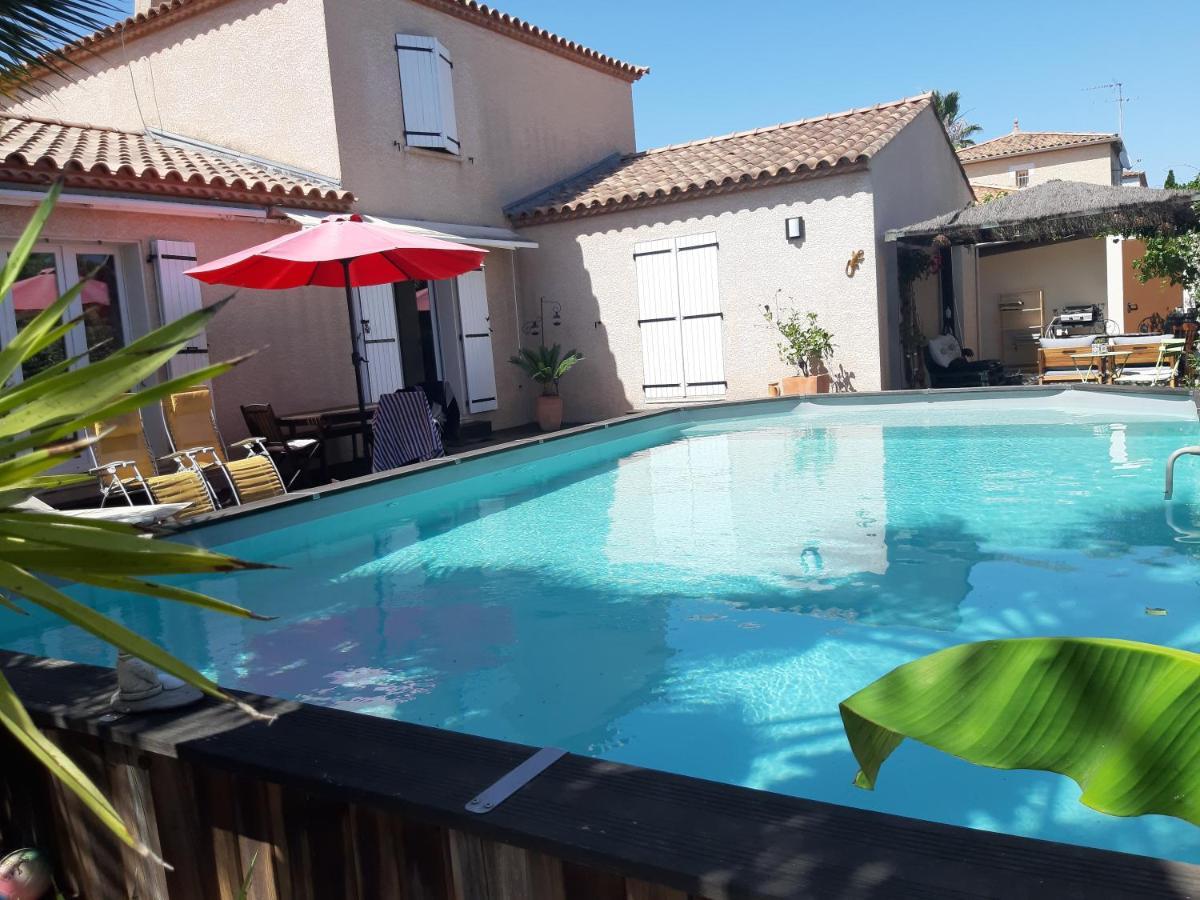 Chambres Calmes Dans Villa Perols Pret Parc Expo Arena 1Km Aeroport 3Km Gare Tgv 4Km Plages 5Km Carnon Palavas Exterior photo